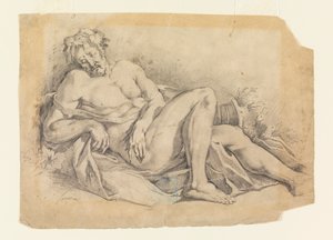 Bacchus Spící (po Poussinovi)