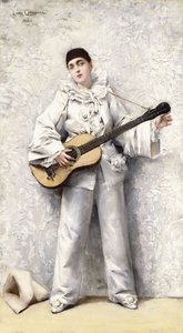 Pierrot, 1886 od Leon Francois Comerre