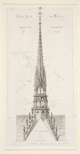 Notre Dame de Paris: Arrow in Frame and Lead od Leon Gaucherel