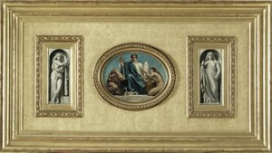 Skica pro pařížský Justiční palác: La Force, asi 1873 (olej na plátně) od Leon Joseph Florentin Bonnat