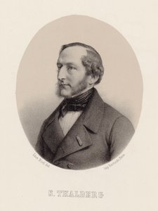 Portrét klavíristy a skladatele Sigismund Thalberg 1812-1871, cca 1860. od Leon Noel