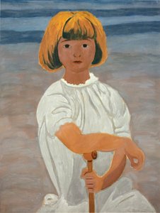 Dívka na pláži od Leon Spilliaert