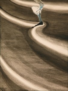 Dívky u vln; Dívky před vlnou od Leon Spilliaert