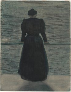 Žena u moře od Leon Spilliaert