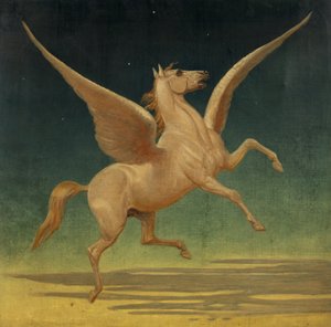 Pegasus (olej na plátně) od Leonard Cattermole