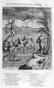 Neptun a Amymone, 1615 od Leonard Gaultier