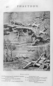 Pád Phaeton, 1615 od Leonard Gaultier