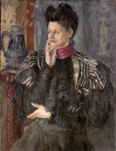 The Worth Bodice (olej na plátně) od Leonard Greaves