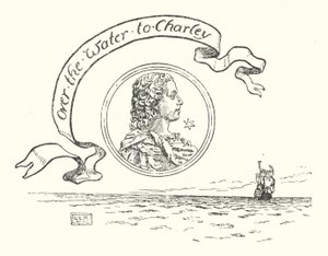 Přes vodu, přes moře a přes vodu k Charleymu (rytina) od Leonard Leslie Brooke