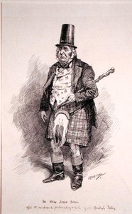 The New John Bull, ilustrace z časopisu Punch, vydáno 26. října 1910 (perem a tuší na papíře) od Leonard Raven Hill