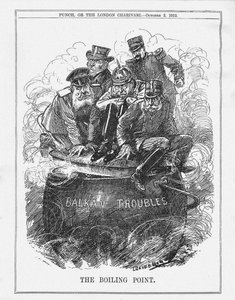 Bod varu. Časopis Punch, 2. října 1912, 1912