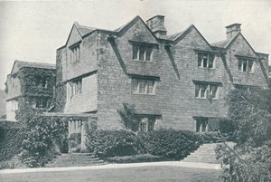 Eyam Hall, Derbyshire, c1907 od Leonard Willoughby
