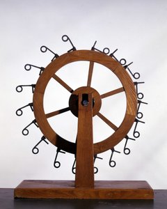 Perpetual Motion od Leonarda da Vinci (Leonardo da Vinci) - Muzeum vědy a techniky Leonarda da Vinci, v Miláně.