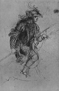 Mládež na koni, c1480 1945 od Leonardo da Vinci