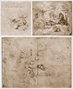 Alegorie, 15. století. od Leonardo da Vinci