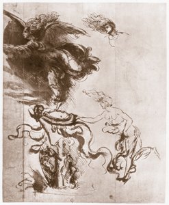 Alegorie Fortuny, c1483 od Leonardo da Vinci