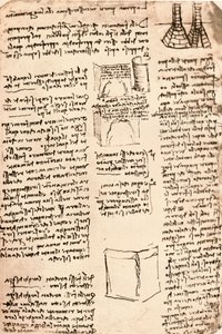 Architektonická kresba, c1472-c1519 1883 od Leonardo da Vinci