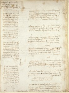 Arundel 263, f.151v, Poznámky a hrubé diagramy z 