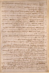 Arundel 263, f.154v, poznámky Leonarda da Vinciho z 