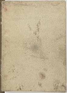 Letový kód ptáků, c. 1505-06, papírový rukopis, cc. 18, Obálka IV od Leonardo da Vinci