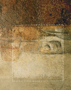 Detail z Leonardovy Poslední večeře: to, co odborníci považovali za kousek chleba, se po očištění ukázalo jako ... od Leonardo da Vinci