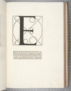 Božská proporce, Luca Pacioli od Leonardo da Vinci