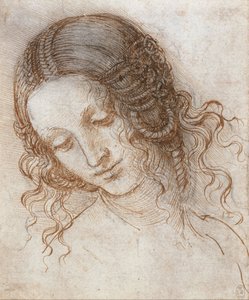 Hlava Ledy od Leonardo da Vinci