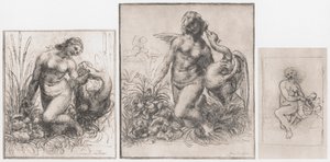 Leda a labuť, c1504-1506 od Leonardo da Vinci