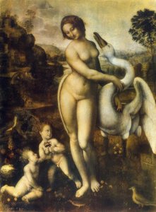 Leda s labutí od Leonardo da Vinci