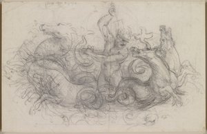 Leonardo da Vinci - Neptun, asi 1504-5 od Leonardo da Vinci