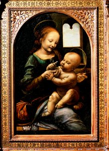 Madonna s květinou, Madonna Benois, 1478. od Leonardo da Vinci