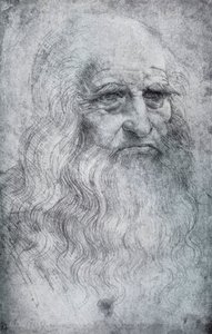 Autoportrét Leonarda da Vinci, c1512-1515 1954 od Leonardo da Vinci