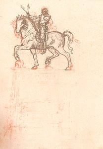 Studie k pomníku Sforza, c1482-c1499 1883 od Leonardo da Vinci