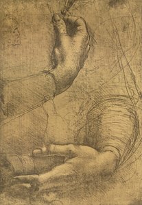 Studie ženských rukou, c1472-c1519 1883 od Leonardo da Vinci
