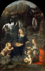 The Virgin of the Rocks, mezi 1492 a 1508. od Leonardo da Vinci
