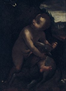 Nemluvně sv. Jana Křtitele od Leonardo da Vinci