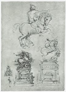 Památník Trivulzio, c1511 od Leonardo da Vinci