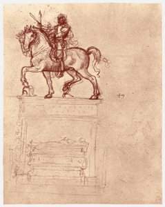 Památník Trivulzio, c1511 od Leonardo da Vinci