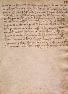 Nepodepsaný výňatek z The Codex Trivulzianus od Leonardo da Vinci