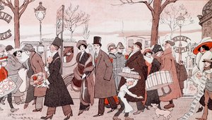 Boulevard, autor: Leonce Burret
