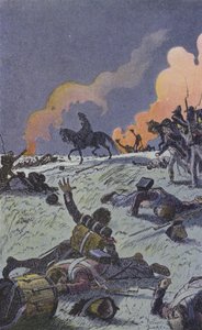 Večer po bitvě u Waterloo