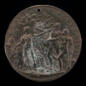 Volba Herkula před Parnasem: Strmá cesta ctnosti...[reverse], 15481549.