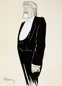 Herec Jean Mounet-Sully (1841-1916), karikatura Leonetto Cappiello (1875-1942) od Leonetto Cappiello