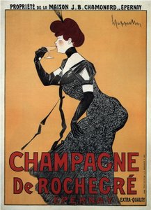 Rochegre Champagne (plakát) od Leonetto Cappiello