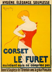 Korzet Le Furet od Leonetto Cappiello
