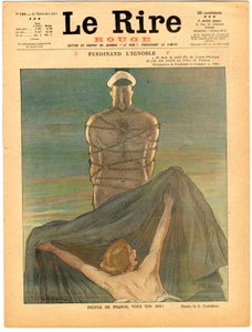 Obálka „“The Red Laughter“, Satirical in Colors od Leonetto Cappiello