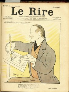 Ilustrace Leonetta Cappiella dit Cappiello (1875-1942) pro obálku Le Rire od Leonetto Cappiello