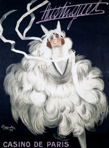 Mistinguett (1872-1956) v Casino de Paris od Leonetto Cappiello