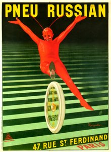 Pneu Ruský Američan od Leonetto Cappiello