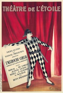Hvězdné divadlo, 1923. od Leonetto Cappiello